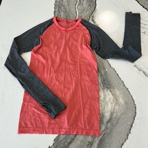 Lululemon Swiftly Long Sleeve Tee. Size 4